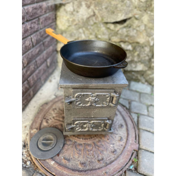 Буржуйка чавунна на 25 кв м