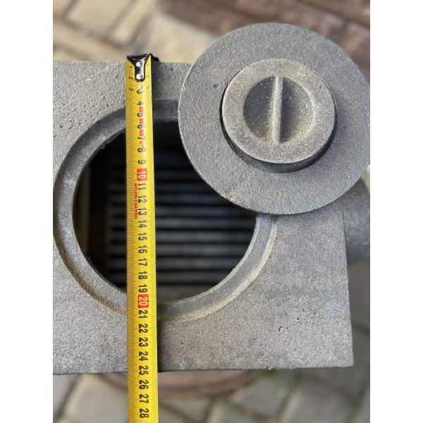 Буржуйка чавунна на 25 кв м