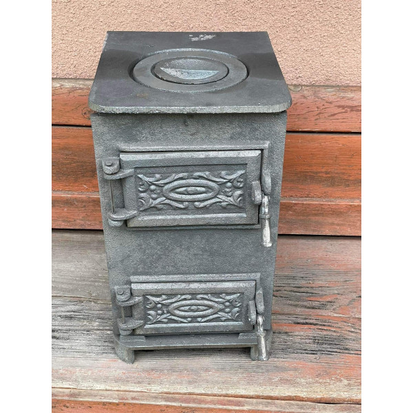 Буржуйка чавунна на 50 кв м