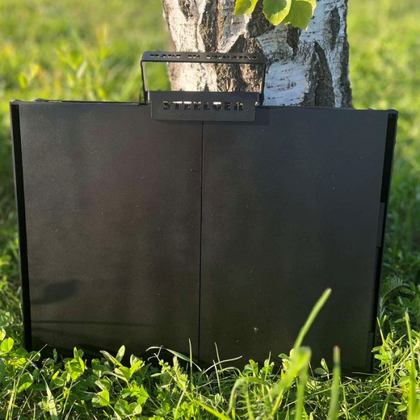 Мангал-чемодан Steelger 3 мм на 6 шампурів