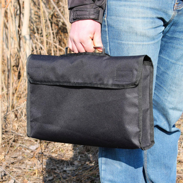 Чехол черный (оксфорд) для мангала-чемодана на 12 шампуров