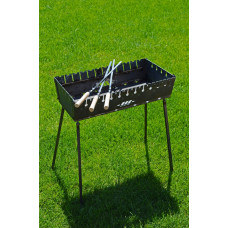 Мангал-чемодан на 12 шампурів