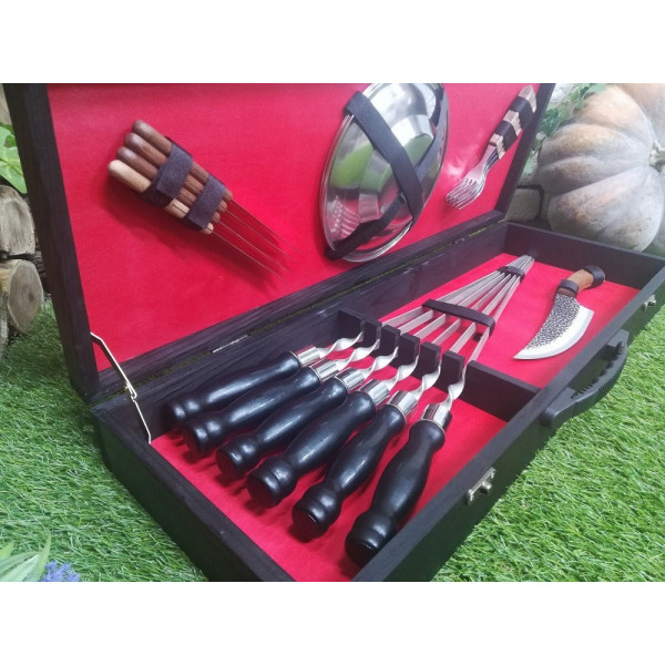 Набір шампурів подарунковий BLACK BOX (L-106)