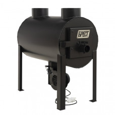 Піч буржуйка Брест 203 ПЛЮС з вбудованим вентилятором