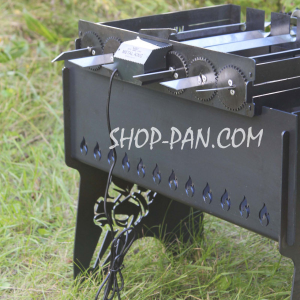Автоматическая шашлычница SHOP-PAN на 6 шампуров