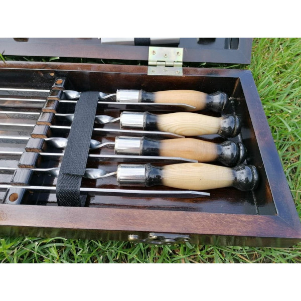 Набір шампурів подарунковий Forest-6