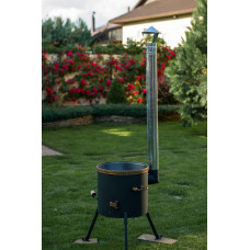 Піч під казан 12-17 л з трубою