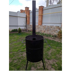 Піч під казан 12-20 л, діаметр 400 мм, знімна труба