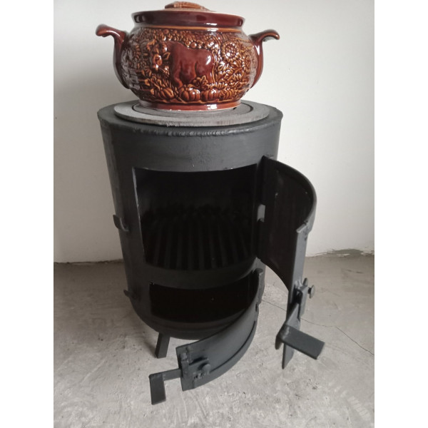 Буржуйка опалювально-варильна 4 мм