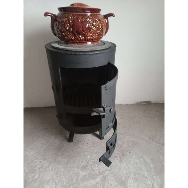 Буржуйка опалювально-варильна 4 мм