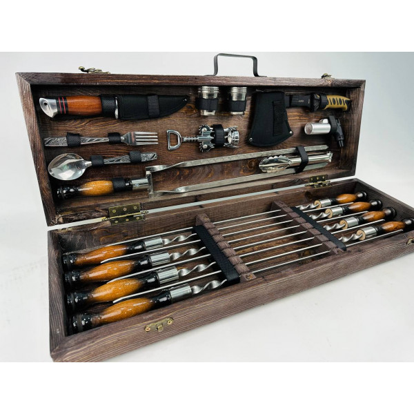 Набір шампурів подарунковий Grill-MAXI (7601)