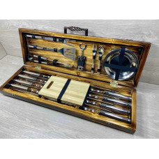 Набір шампурів подарунковий BBQ Silver (7807)