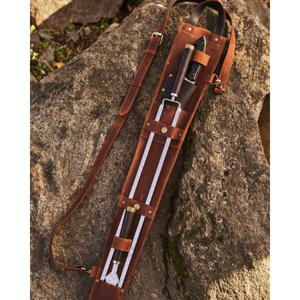 Преміальнйи набір шампурів з бронзою у чохлі Джокер