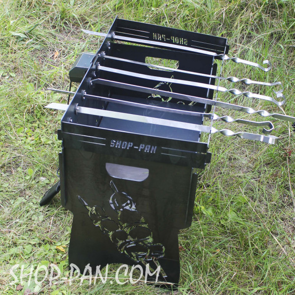 Автоматическая шашлычница SHOP-PAN на 8 шампуров