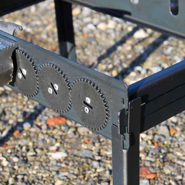 Автоматическая шашлычница SHOP-PAN на ножках на 6 шампуров