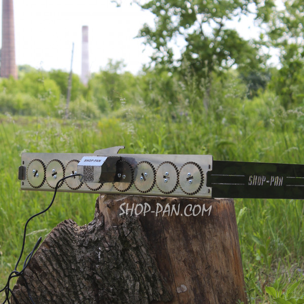 Автоматическая шашлычница из нержавейки SHOP-PAN на 8 шампуров