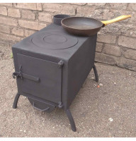 Буржуйка 4 мм з конфоркою Економка-2