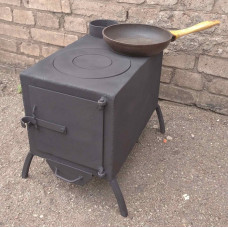 Буржуйка 4 мм з конфоркою Економка-2