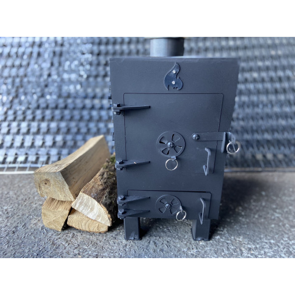 Буржуйка для отопления 35 кв. м.