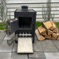 Буржуйка для опалення з конвекцією