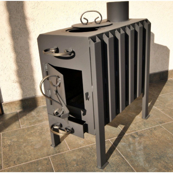 Буржуйка довготривалого горіння з конвекцією