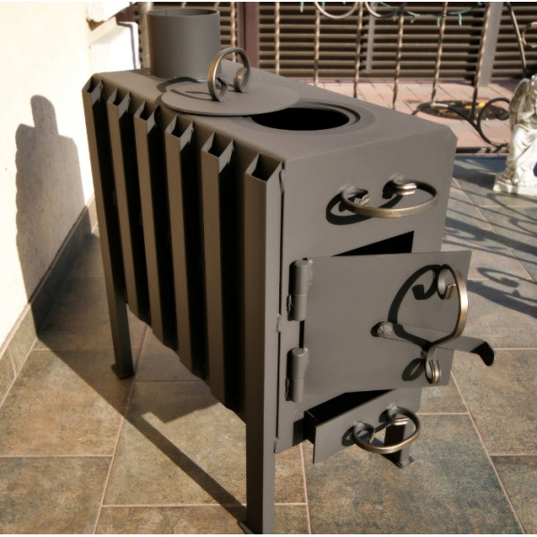 Буржуйка длительного горения с конвекцией