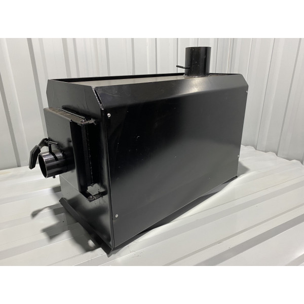 Буржуйка отопительная с кожухом