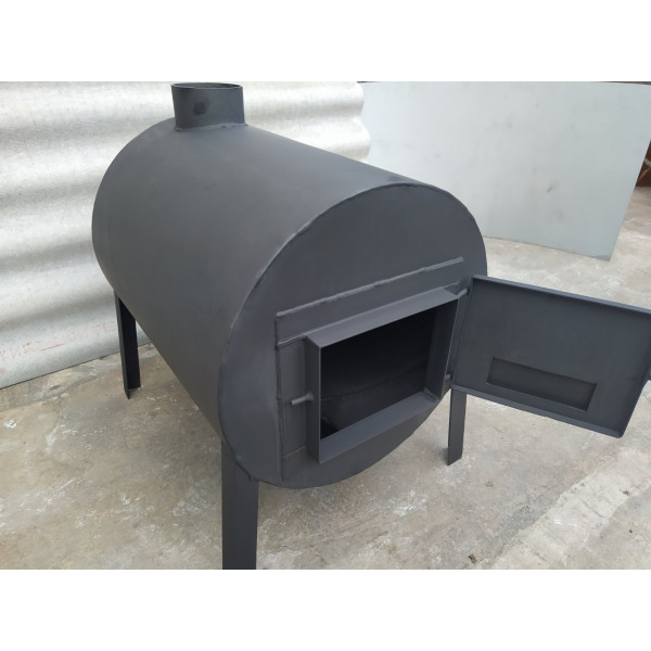 Буржуйка отапливаемая 6 мм до 50 кв. м.