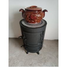 Буржуйка опалювально-варильна 4 мм