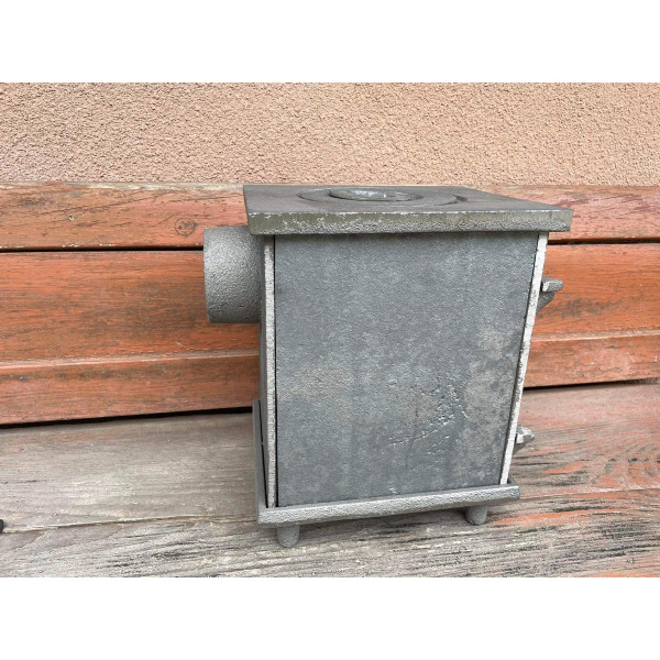 Буржуйка чавунна на 25 кв м