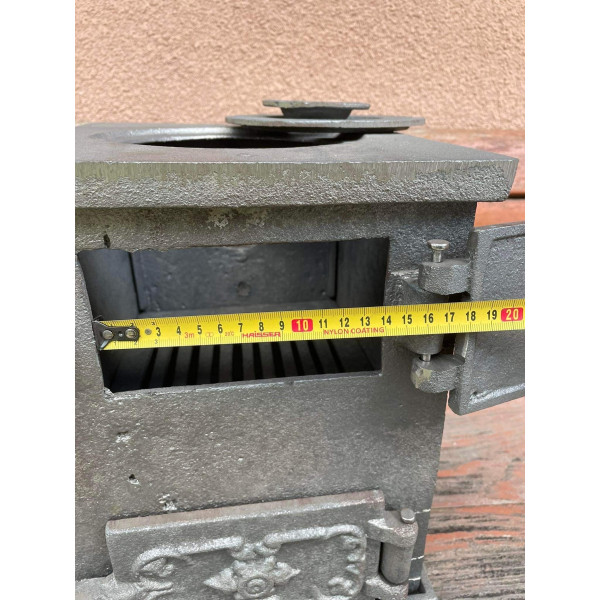 Буржуйка чавунна на 25 кв м