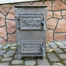 Буржуйка чавунна на 50 кв м