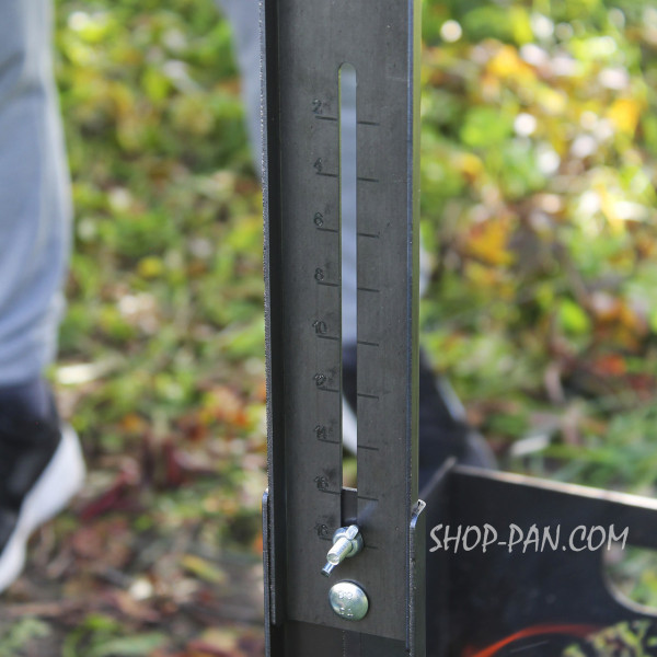 Вертел с электроприводом на мангал