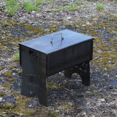 Крышка для разборного мангала на 10 шампуров