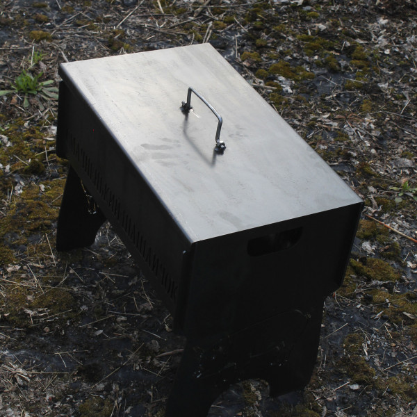 Крышка для разборного мангала на 6 шампуров.