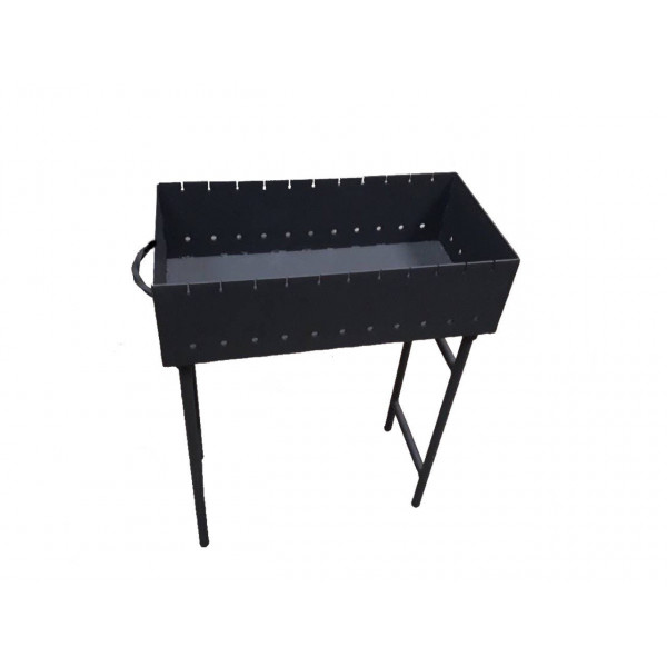 Мангал 5 мм на 11 шампурів на зйомних ніжках