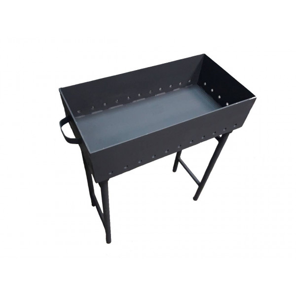 Мангал 5 мм на 11 шампурів на зйомних ніжках