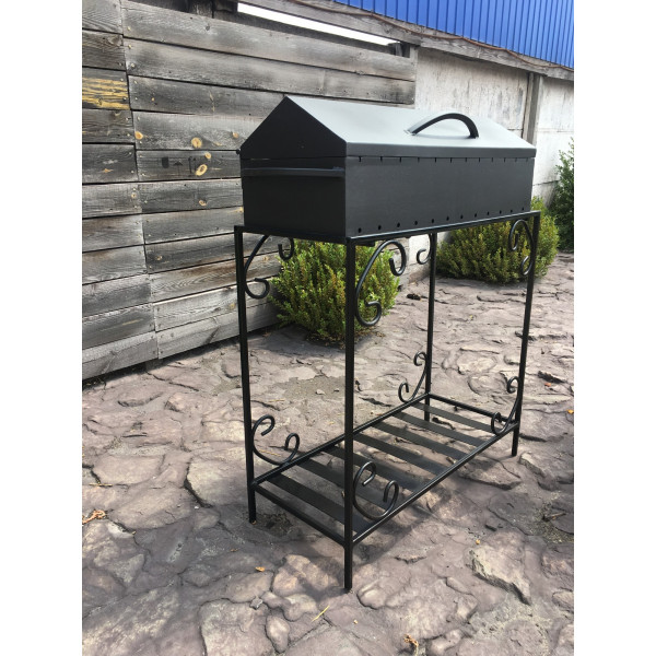 Мангал-барбекю 3 мм на 12 шампуров