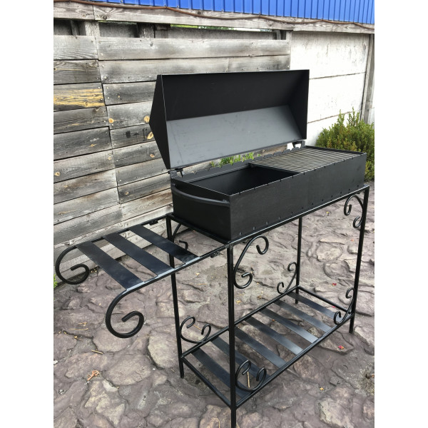 Мангал-барбекю 3 мм на 12 шампуров