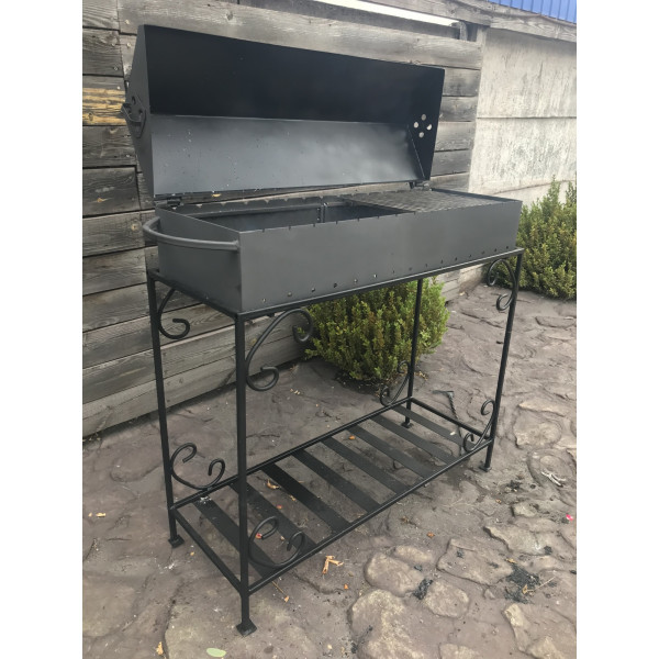 Мангал-барбекю 3 мм на 15 шампуров