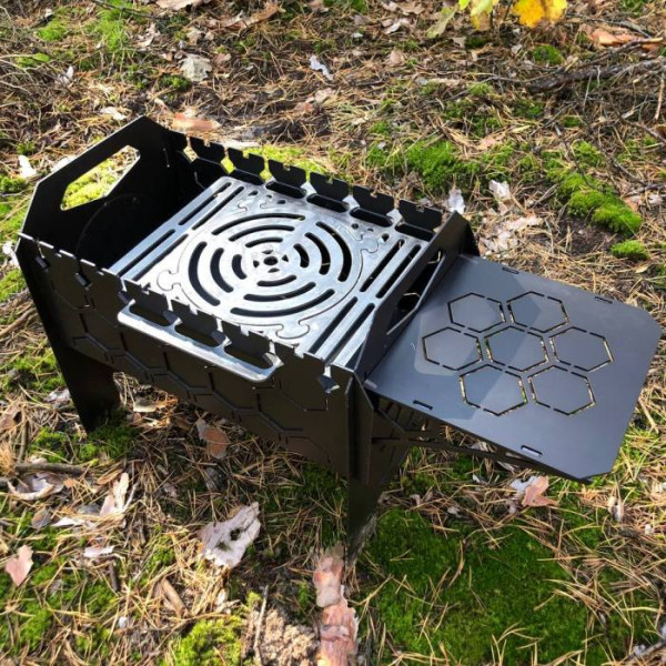 Мангал-барбекю 3 мм разборной на 7 шампуров