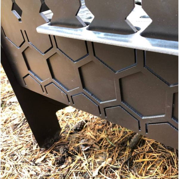 Мангал-барбекю 3 мм разборной на 7 шампуров