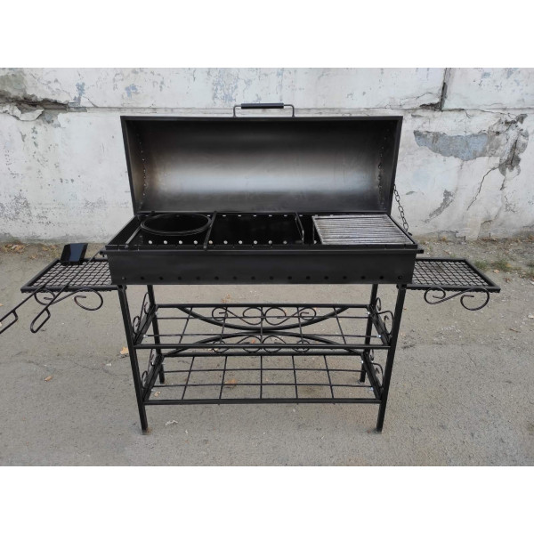 Мангал гриль 5 мм на 16 шампурів + ПОДАРУНОК