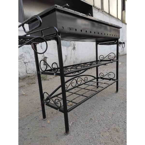 Мангал гриль 5 мм на 16 шампуров + ПОДАРОК