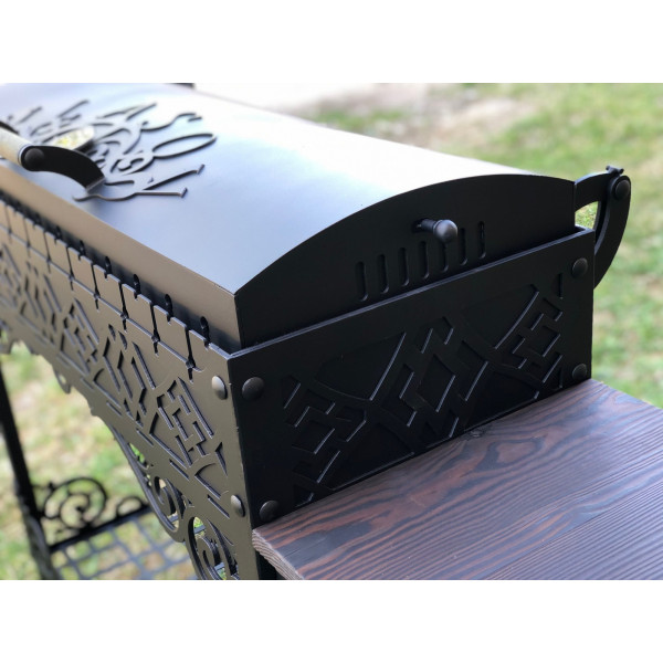 Мангал-гриль Diamond з підставкою під казан + подарунок