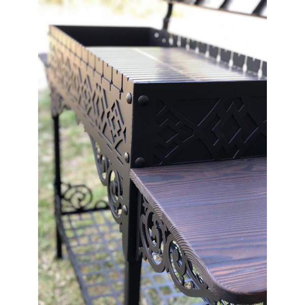 Мангал-гриль Diamond з підставкою під казан + подарунок