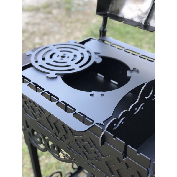 Мангал-гриль Diamond з підставкою під казан + подарунок