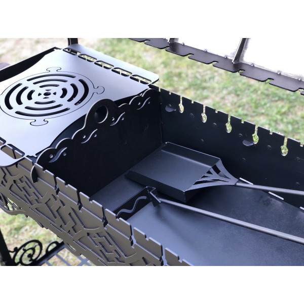 Мангал-гриль Diamond з підставкою під казан + подарунок