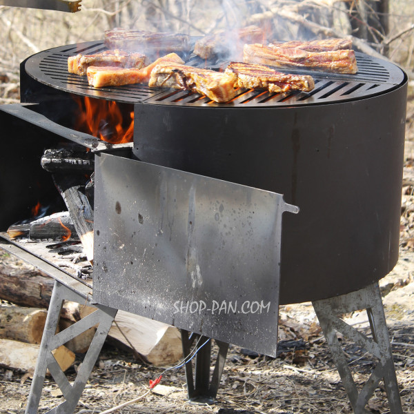 Мангал-гриль Реберня SHOP-PAN для дома, кафе, ресторана