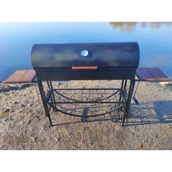 Мангал гриль разборный на 16 шампуров, 5 мм + ПОДАРОК